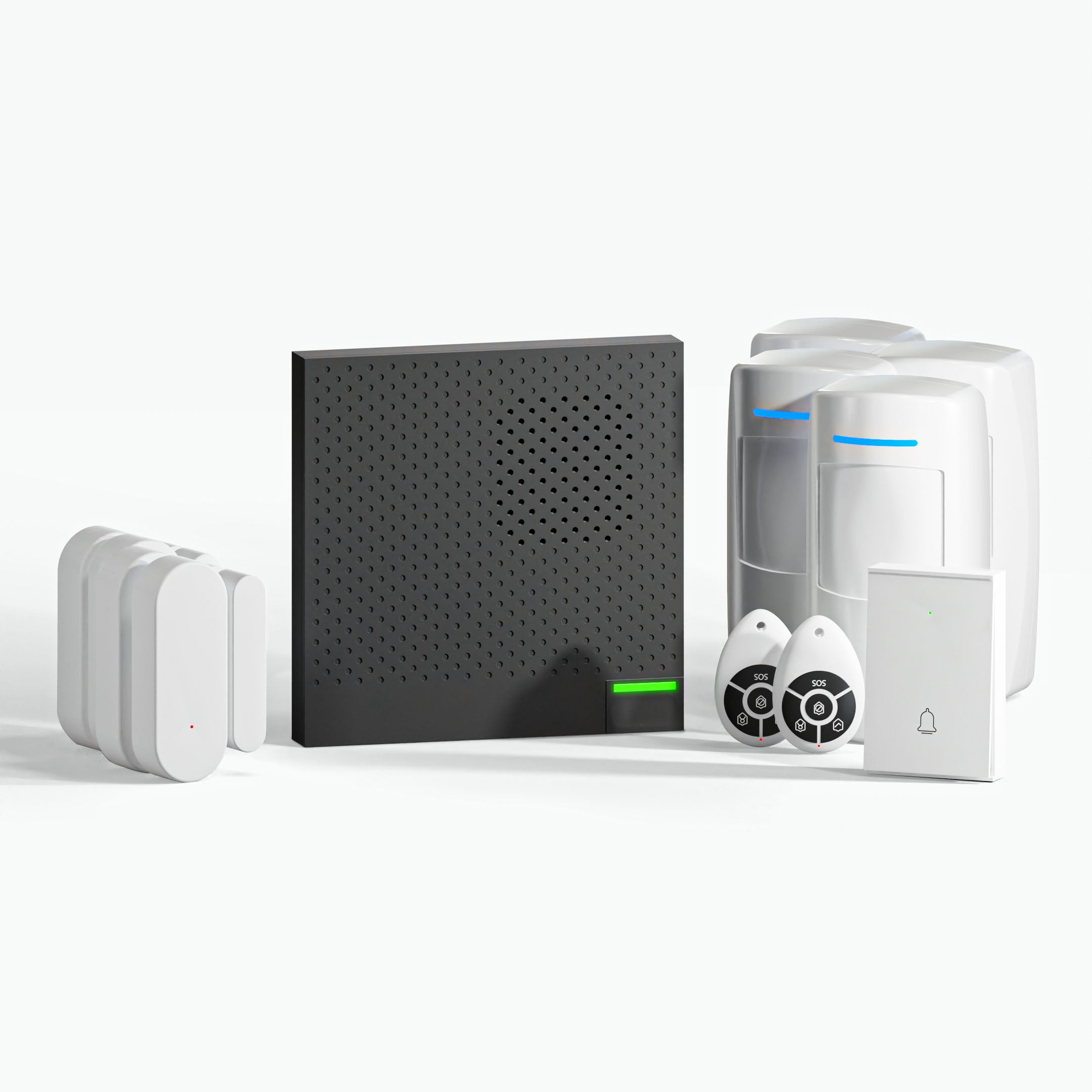 Staniot SecBox 3 smart security alarm system Advanced Combo selection on a white background