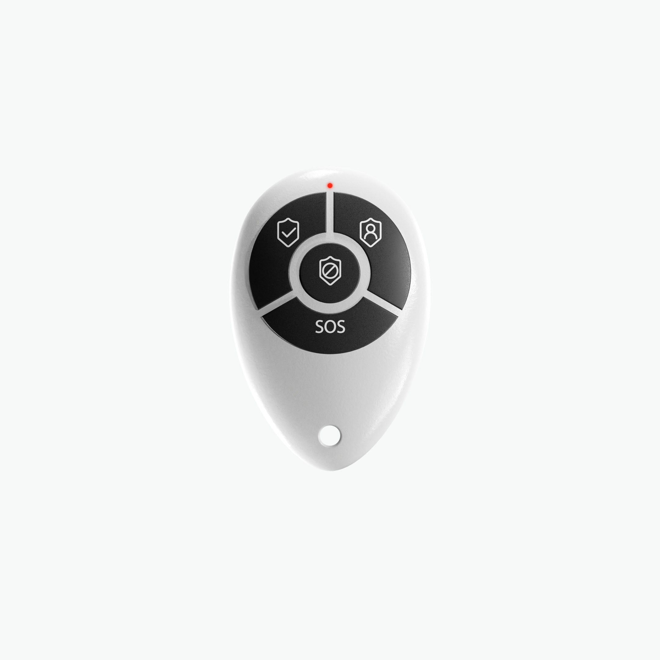 Front view of Staniot R01 Wireless Security Mini Remote control for SecPanel Management on a white background